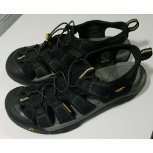 Keen Newport H2 Hiking Sport Waterproof Sandals Shoes Black Gray Mens Size 13